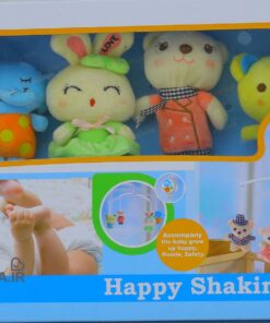 آویز تخت پولیشی کودک Happy shaking bell مدل D098