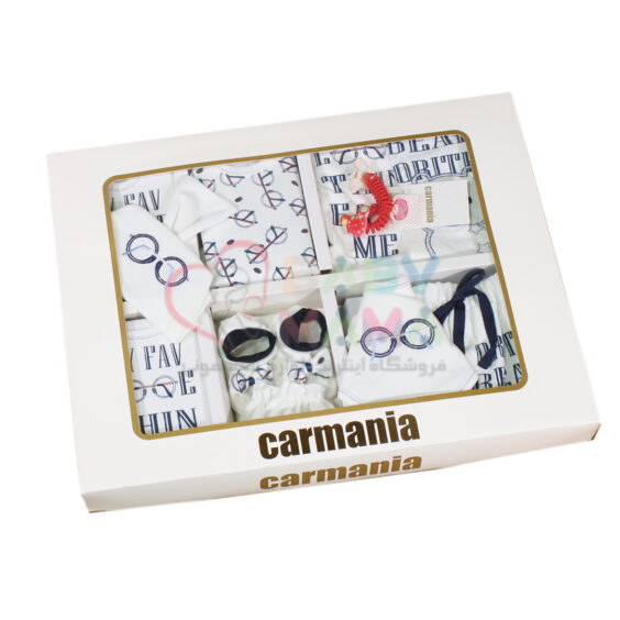 ست 19 تیکه بیمارستانی carmania مدل چاپی عینک
