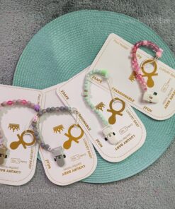 زنجیر پستانک مهره luxury baby