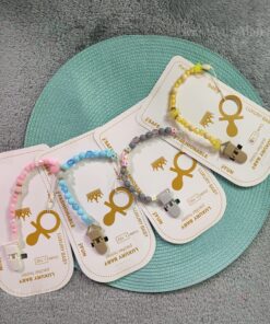 زنجیر پستانک مهره luxury baby