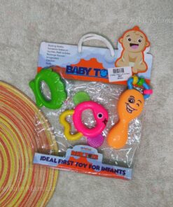 جغجغه 3 عددی baby toys