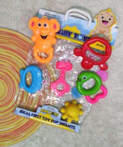 جغجغه 6 عددی baby toys