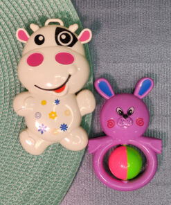 جغجغه 2 عددی baby teethers