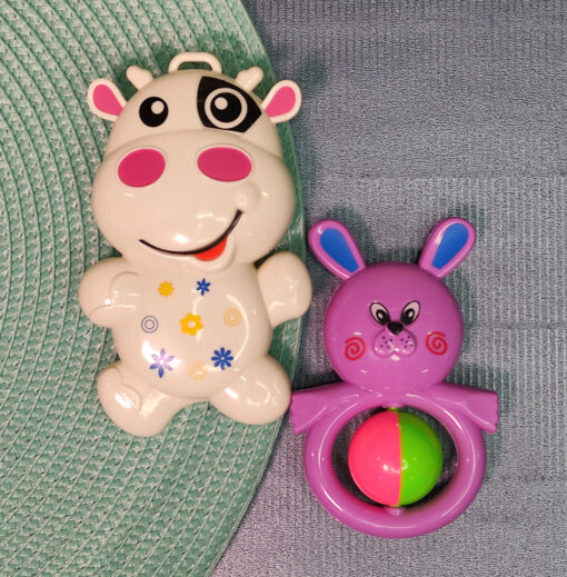 جغجغه 2 عددی baby teethers