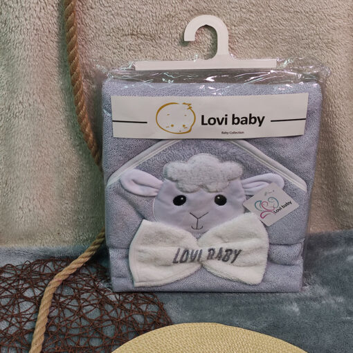 حوله دوتیکه گلدوزی Lovi baby