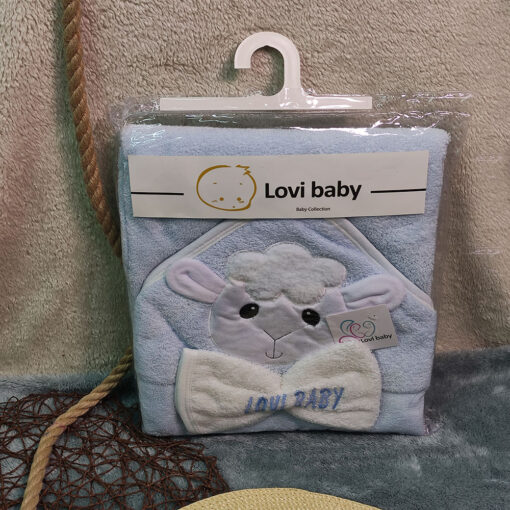 حوله دوتیکه گلدوزی Lovi baby