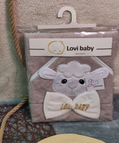 حوله دوتیکه گلدوزی Lovi baby