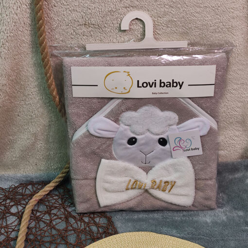 حوله دوتیکه گلدوزی Lovi baby