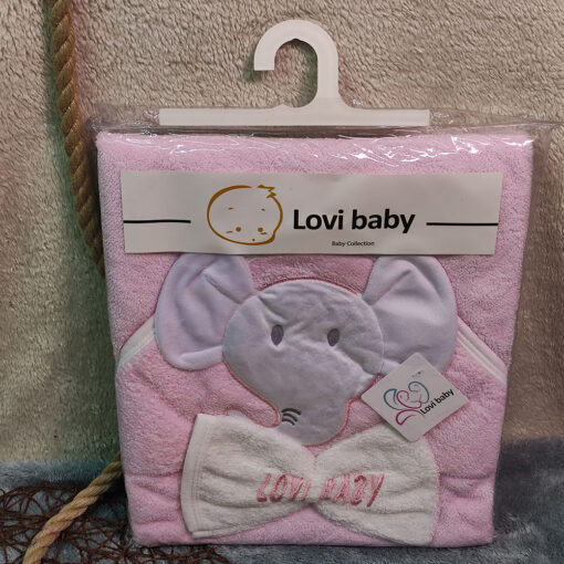 حوله دوتیکه گلدوزی Lovi baby