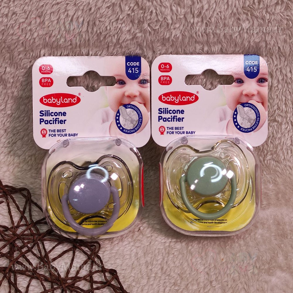 پستانک ارتودنسی لایت النا سایز 0-6 بی بی لند 415 پستانک ارتودنسی لایت النا سایز 0-6 بی بی لند 415