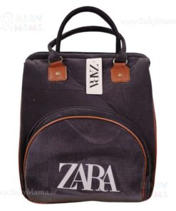 ساک لوازم مخمل کوله ای طرح zara
