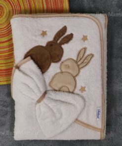 حوله دوتیکه گلدوزی سایز 90