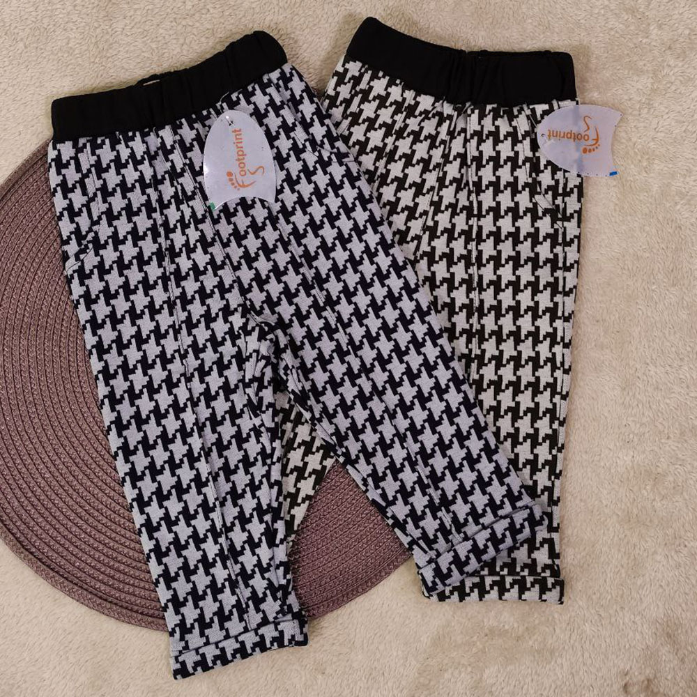 شلوار تک ژاکاد جیب دار شلوار تک ژاکاد جیب دار