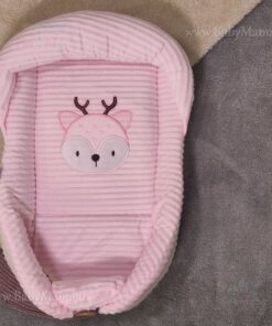 قنداق سوئیسی مخمل کبریتی گلدوزی گوزن