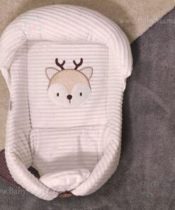 قنداق سوئیسی مخمل کبریتی گلدوزی گوزن