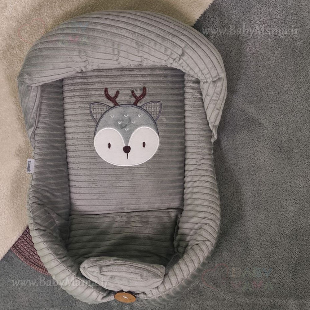 قنداق سوئیسی مخمل کبریتی گلدوزی گوزن قنداق سوئیسی مخمل کبریتی گلدوزی گوزن