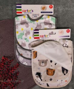 پیش بند دکمه ای مخمل کارترز