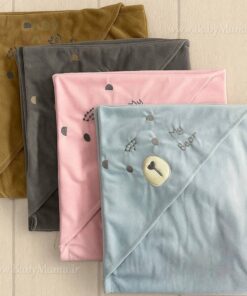 پتوی مخمل گلدوزی my beae