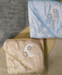 پتوی مخمل پولیشی گلدوزی ستاره