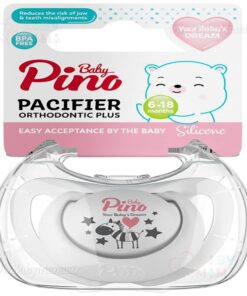 پستانک ارتودنسی سایز 6 - 18 ماه پینو بیبی