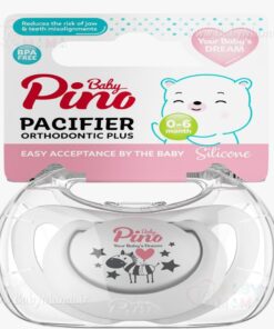 پستانک ارتودنسی سایز 0-6 ماه پینو بیبی