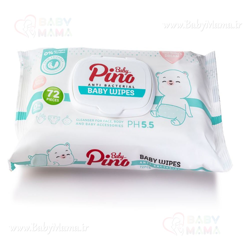 دستمال مرطوب کودک پینو بیبی 72 عددی دستمال مرطوب کودک پینو بیبی 72 عددی
