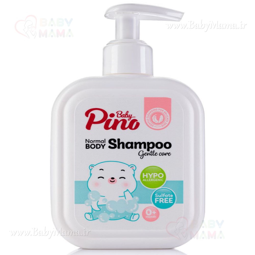 شامپو بدن کودک بدون سولفات 200 گرمی pino شامپو بدن کودک بدون سولفات 200 گرمی pino