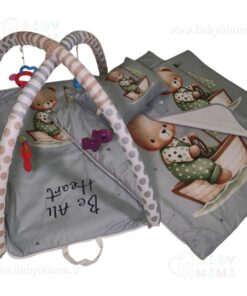 تشک بازی مخمل 5 تکه فلکسی