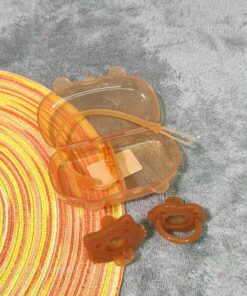 پستانک کودک و نوزاد دوقلو قابدار روز و شب طرح هی اور شی