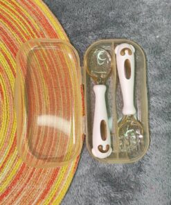 قاشق و چنگال سرسیلیکونی قابدار