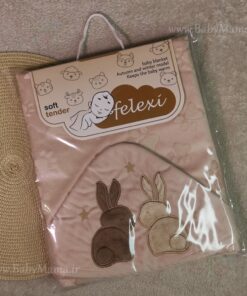 پتوی دورو مخمل گلدوزی تابستانی