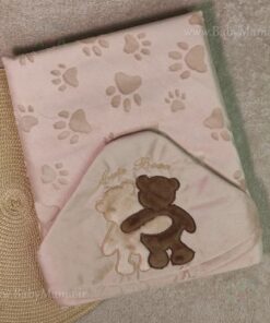 پتوی دورو مخمل گلدوزی تابستانی