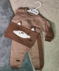 بلوز و شلوار گلدوزی دورس روباه مون بیبی