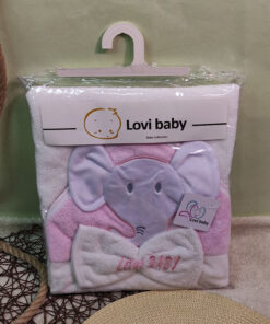 حوله دوتیکه گلدوزی برجسته love baby
