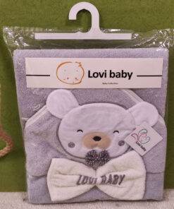 حوله دوتیکه گلدوزی برجسته love baby