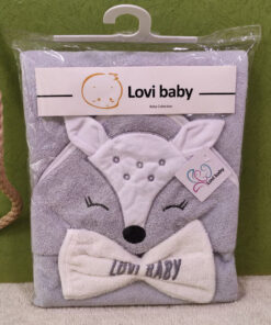 حوله دوتیکه گلدوزی برجسته love baby
