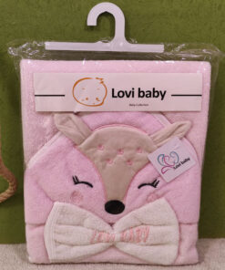 حوله دوتیکه گلدوزی برجسته love baby