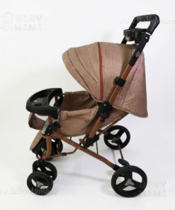 کالسکه تک طرح چرم chicco