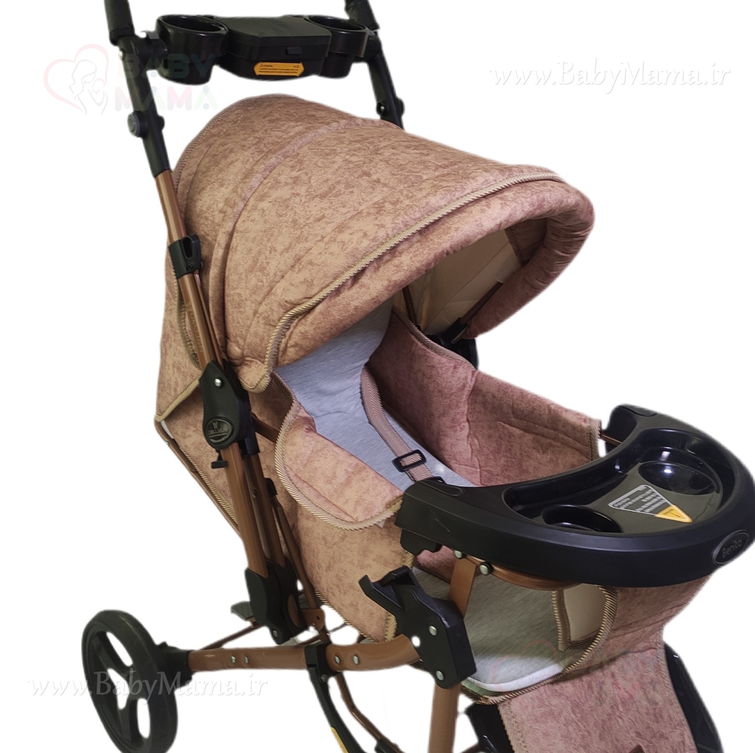 تشک کالسکه تک مخمل ابری (بدون اسکلت ) تشک کالسکه تک مخمل ابری (بدون اسکلت )