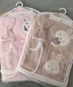 سرویس حوله 6 تیکه گلدوزی LoVI BABY