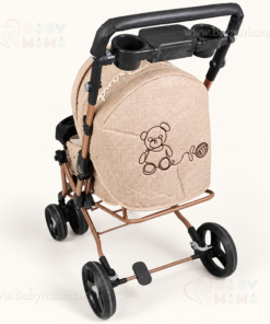 تشک کالسکه تک آکسفورد گلدوزی baby brand (بدون اسکلت)